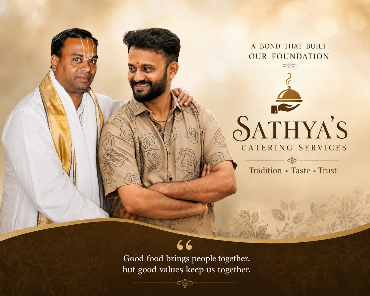 Sathya's Catering — Authentic Brahmin feast
